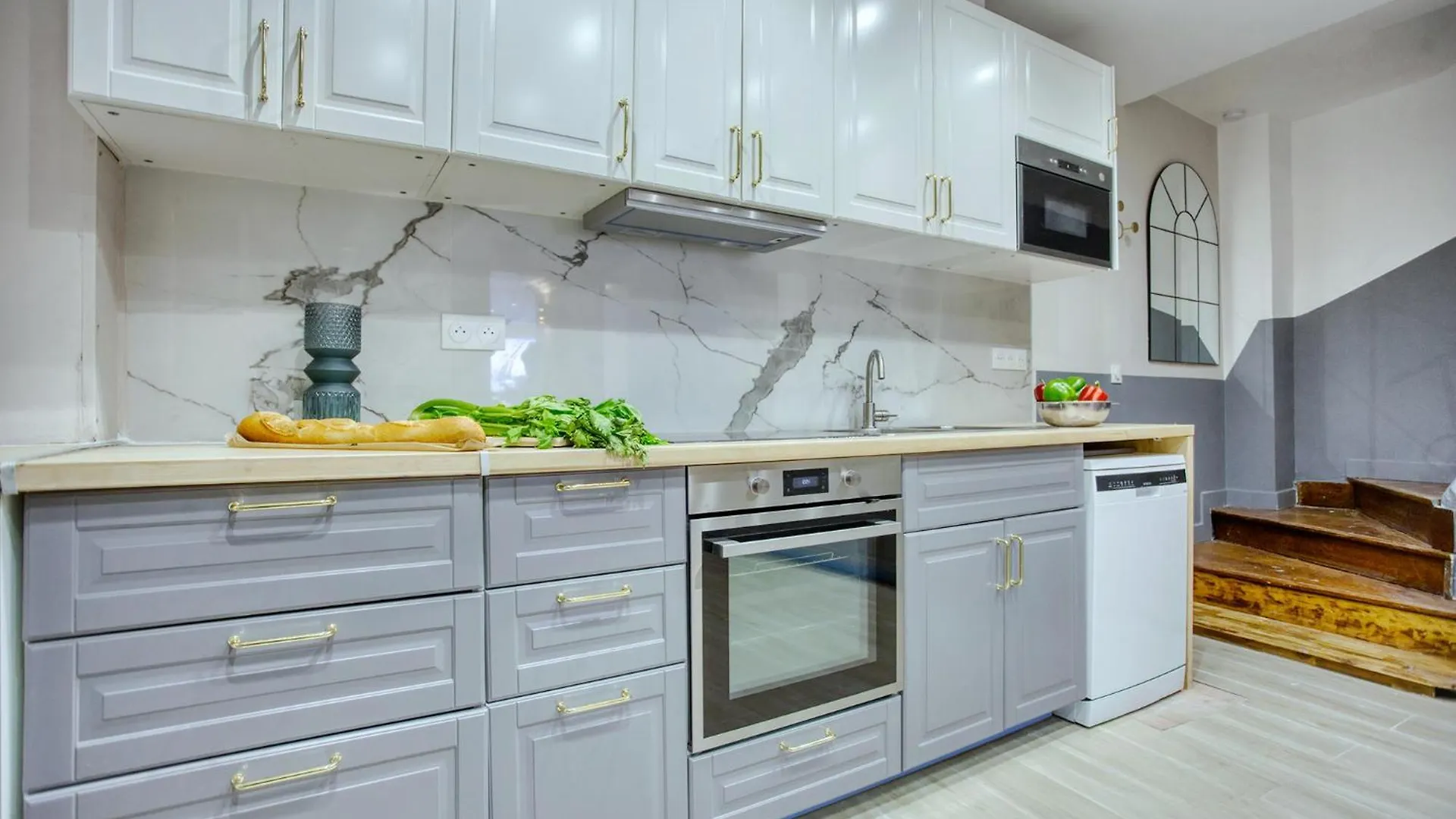Elegant Triplex In - Ideal For 10 - Aircon * Paris