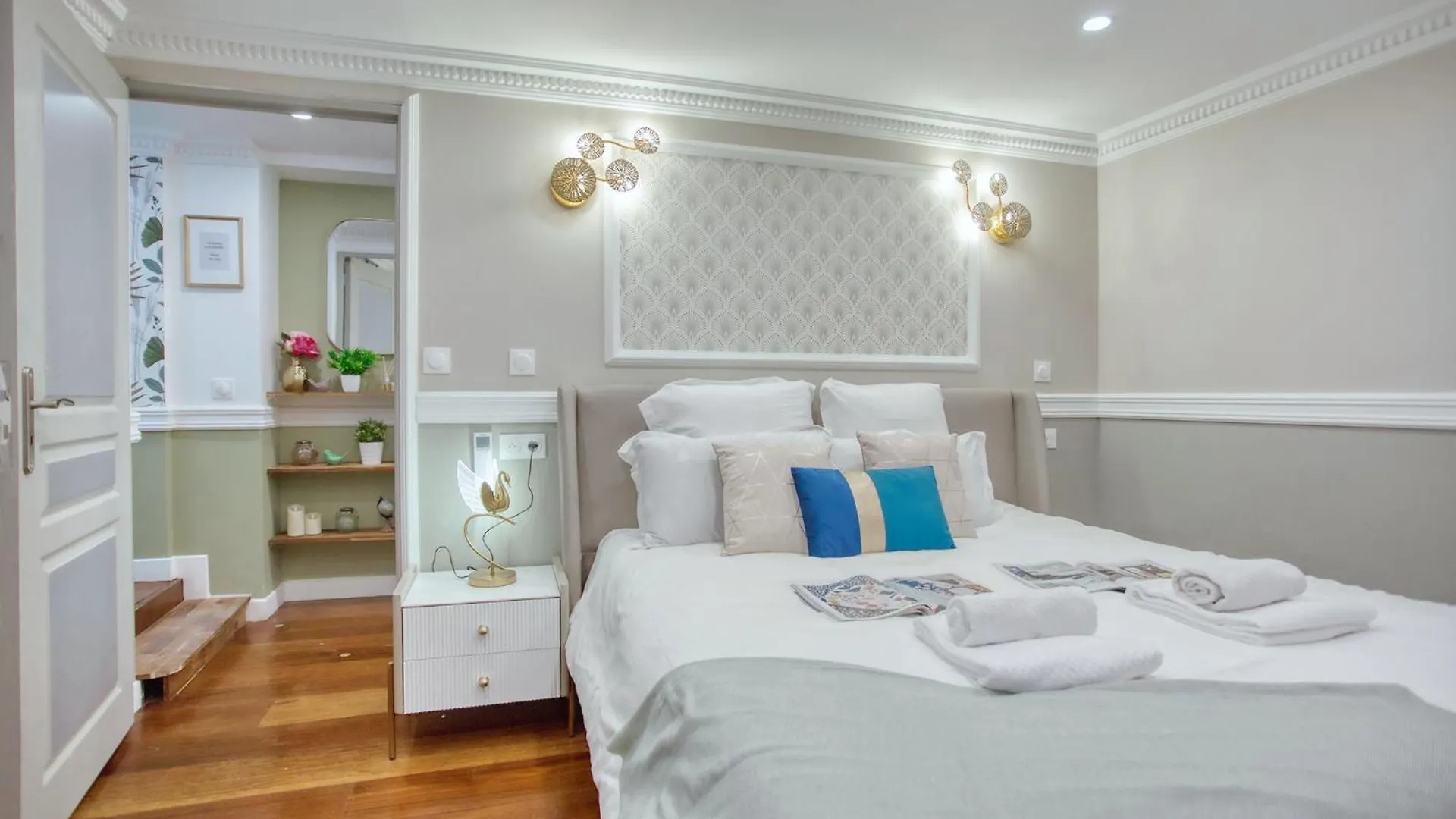 Elegant Triplex In - Ideal For 10 - Aircon Apartment Paris