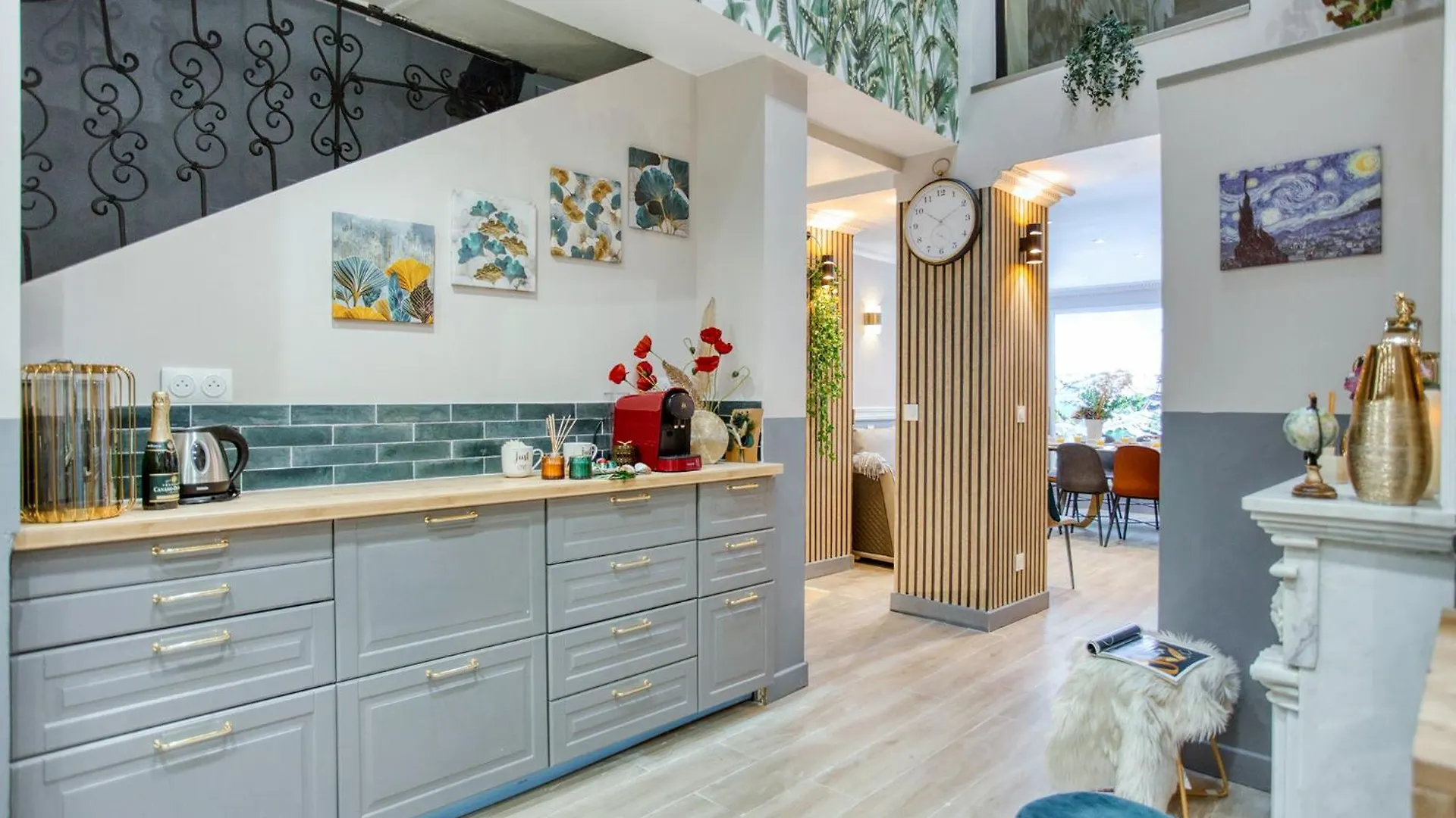 Elegant Triplex In - Ideal For 10 - Aircon * Paris